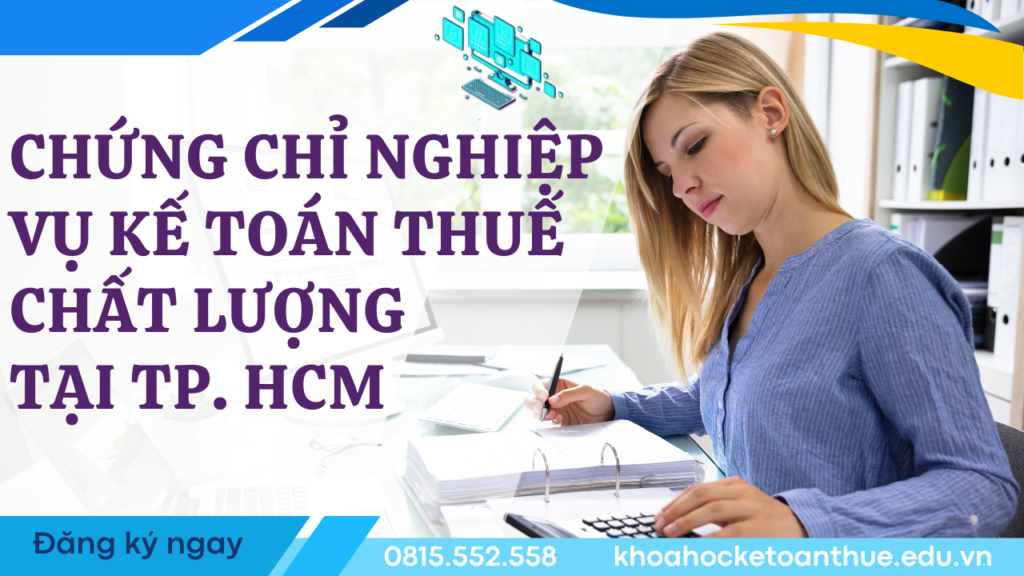 chứng chỉ kế toán