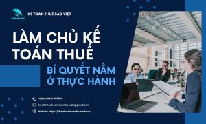 Làm Chủ Kế Toán Thuế