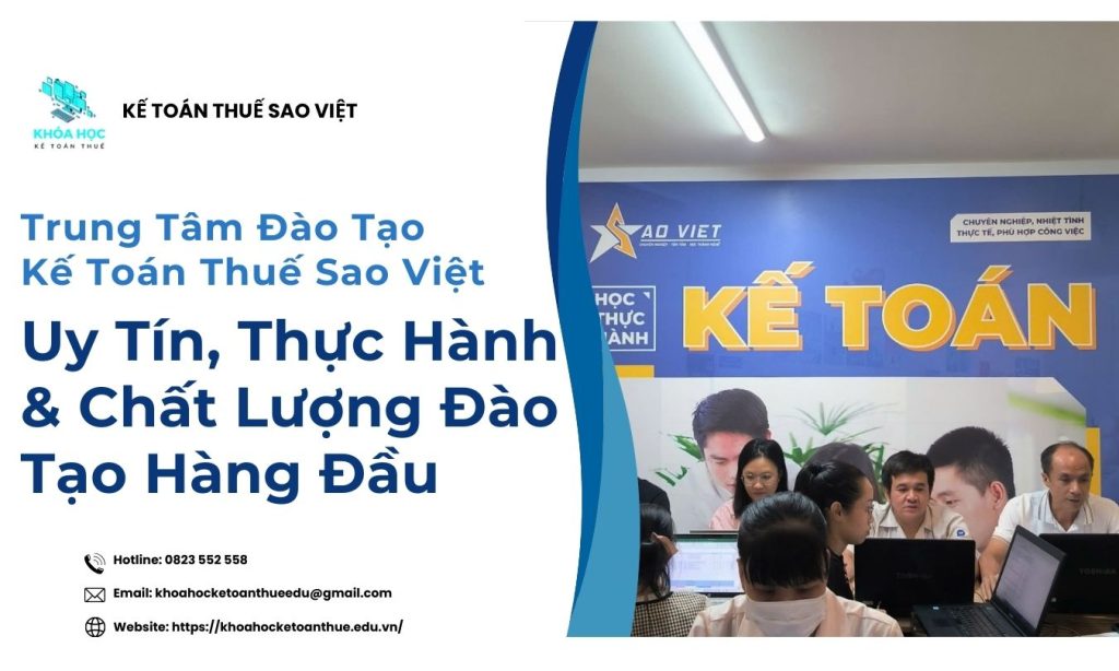 Trung Tâm Đào Tạo Kế Toán Thuế Sao Việt